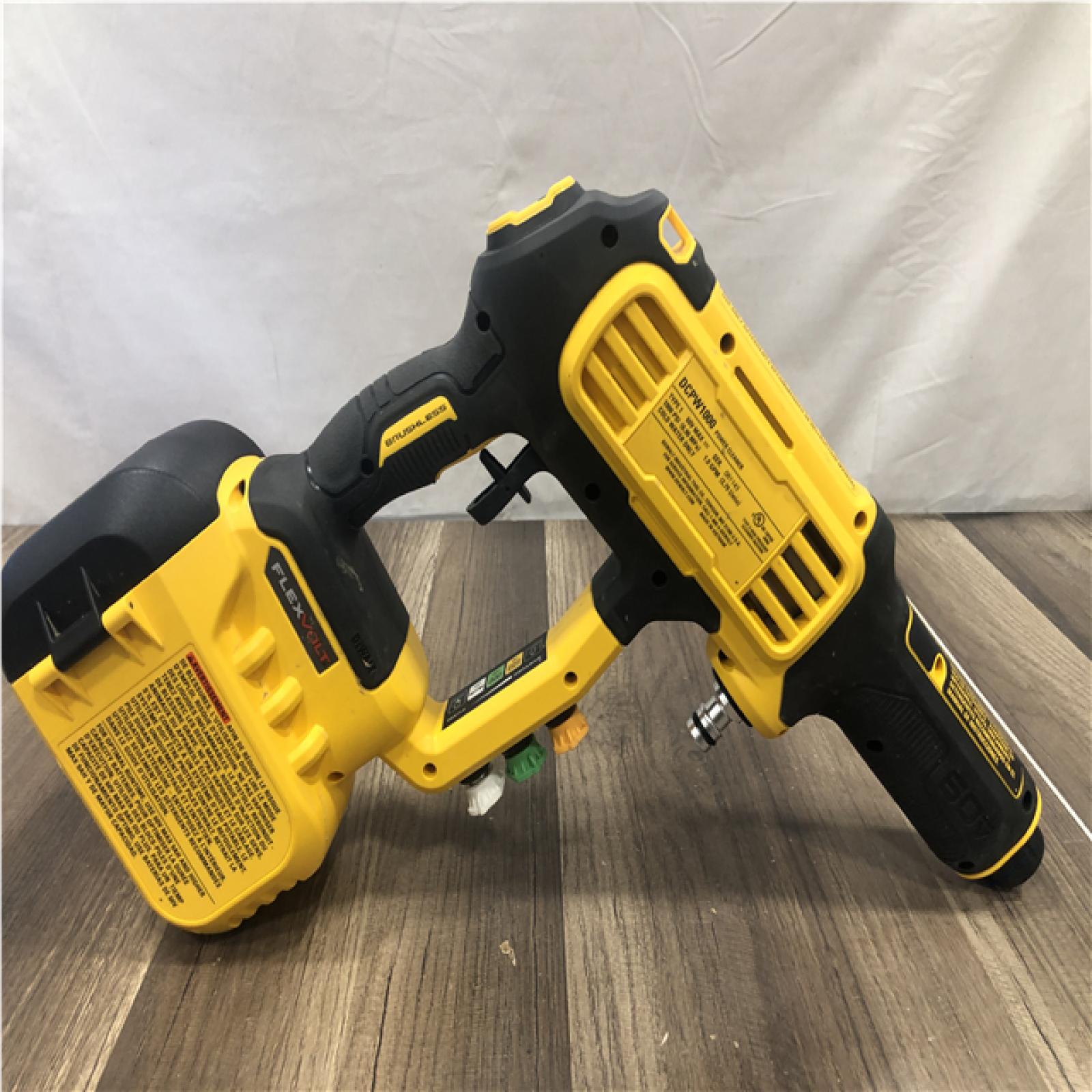 AS-IS DEWALT FLEXVOLT 60V MAX 1000 PSI 1.0 GPM Cold Water Cordless Power Cleaner (Tool Only)