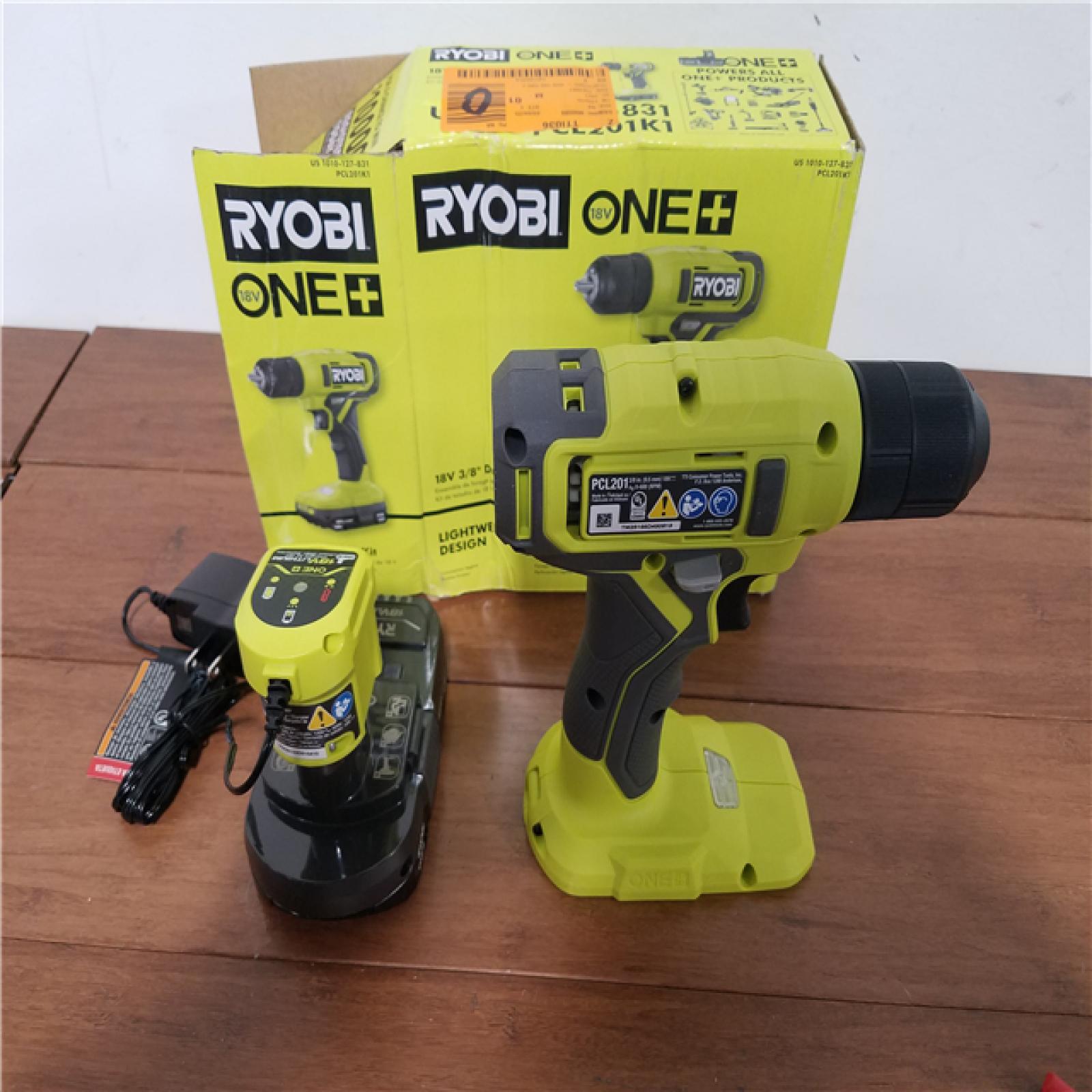 CALIFORNIA NEW RYOBI ONE+18V 3/8DRILL KIT(TOOL ONLY)