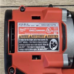 AS-IS Milwaukee 18V Lithium-Ion Brushless Cordless 1/2 in. Compact Drill/Driver with kit