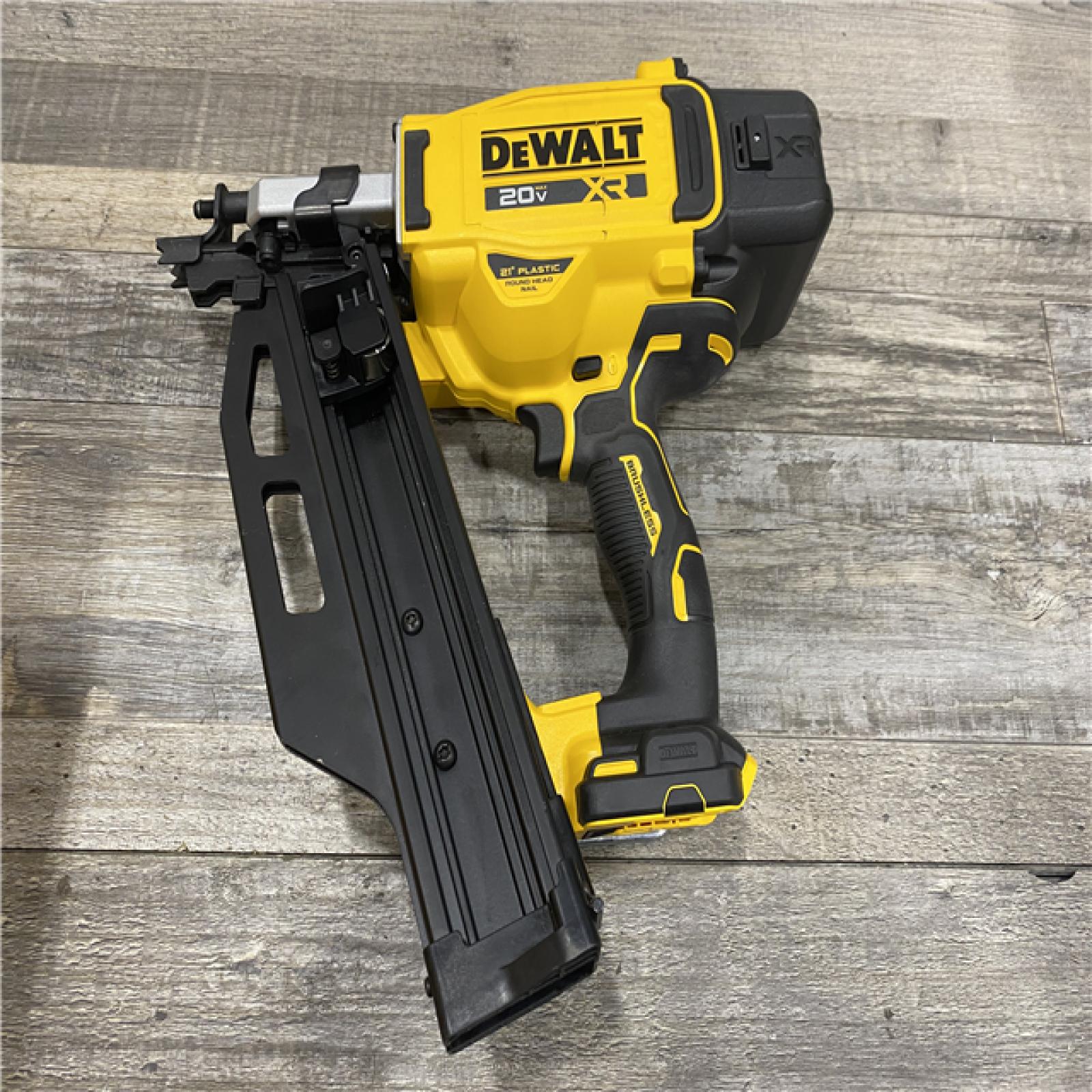 AS-IS DEWALT 20-Volt 21° Cordless Framing Nailer (Tool-Only)