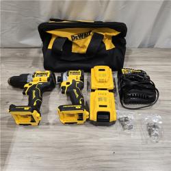 AS-IS DEWALT 20V MAX XR Hammer Drill/ Impact Driver Kit