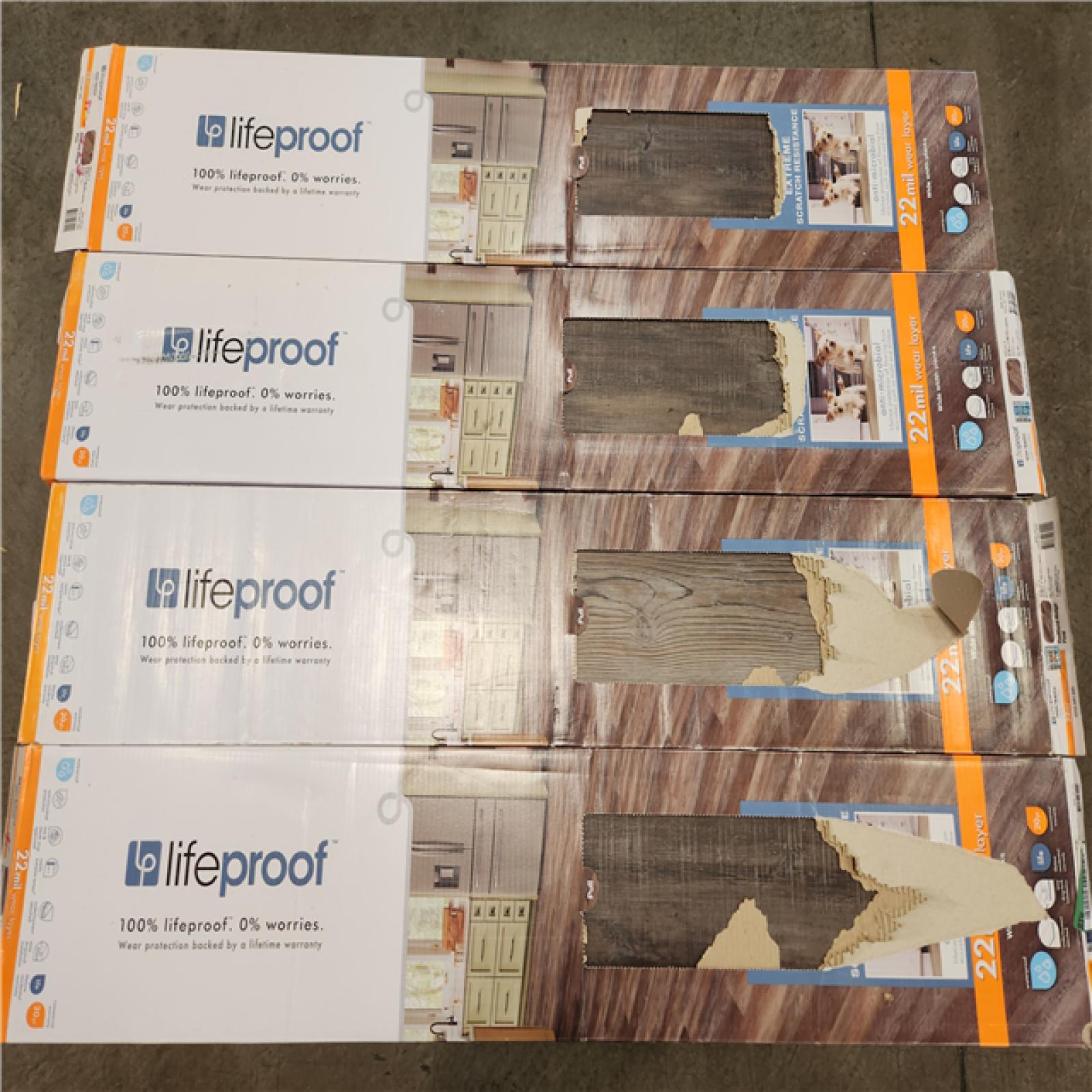 Phoenix AS-IS Mixed Lifeproof Flooring Pallet (20 Cases)