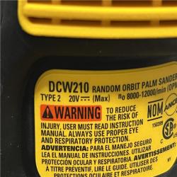 AS-IS DEWALT 20V MAX XR Cordless Brushless 5 in. Random Orbital Sander (Tool Only)
