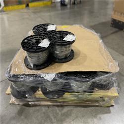 DALLAS LOCATION - Southwire 250 ft. 12/3-Gauge Black/White/Green Stranded CU THHN Tri- Wire P0ALLET-(16 UNITS)