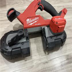AS-IS Milwaukee FUEL 18V Lithium-Ion Brushless Cordless Compact Bandsaw (Tool-Only)