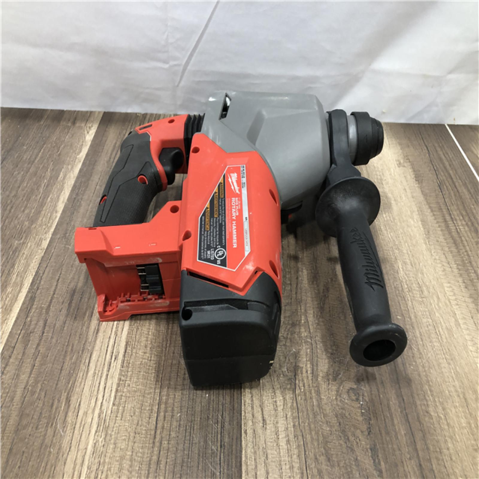 AS-IS Milwaukee FUEL 18V Lithium-Ion Brushless Cordless 1 in. SDS-Plus Rotary Hammer (Tool-Only)