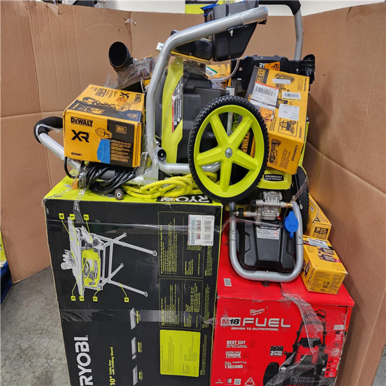 CALIFORNIA AS-IS TOOL PALLET