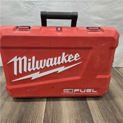 AS-IS MILWAUKEE FUEL 18V Lithium-Ion Brushless Cordless Hammer Drill and Impact Driver Combo Kit (2-Tool) with 2 Batteries
