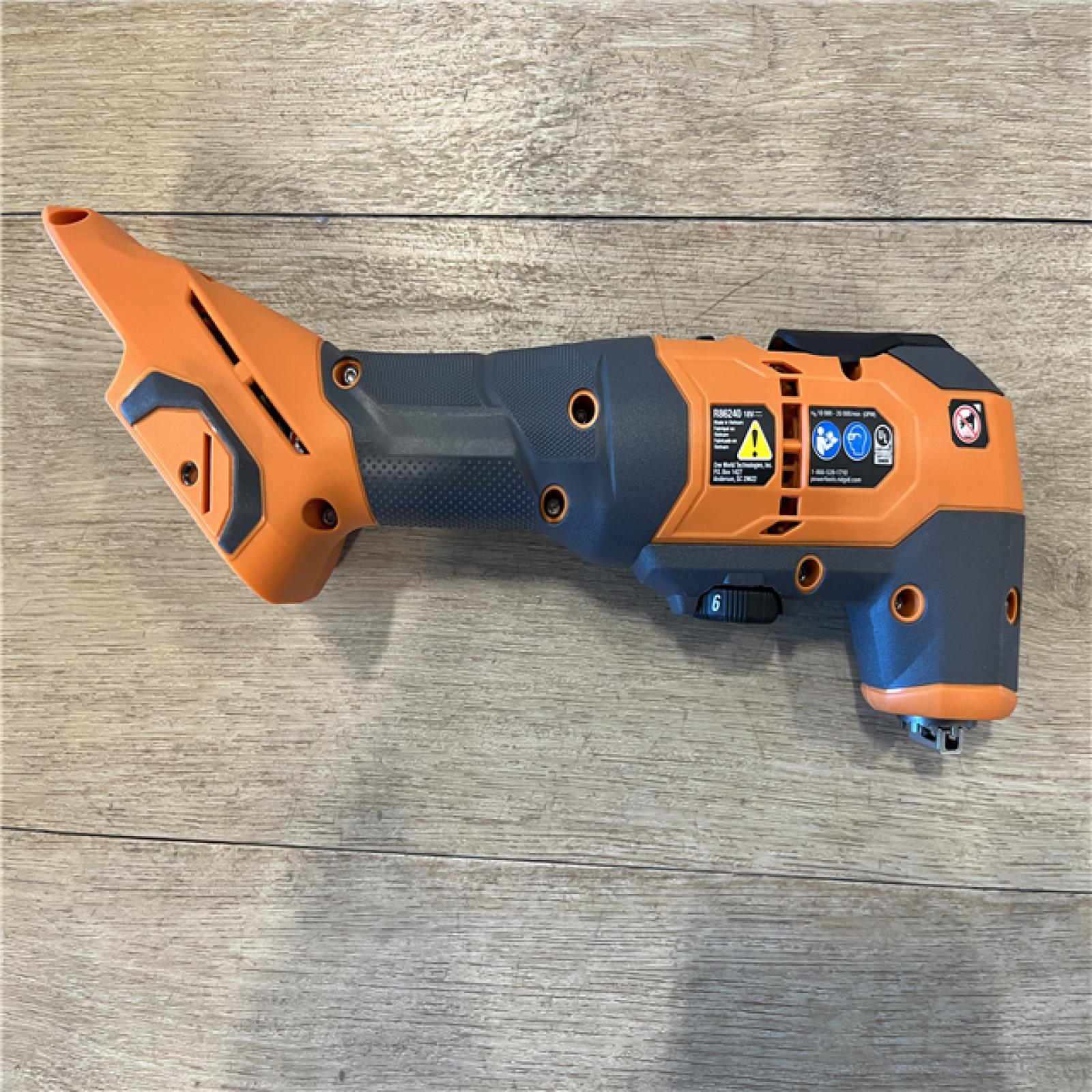 AS-IS RIDGID 18V Brushless Cordless Multi-Tool (Tool Only)