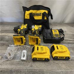 AS-IS DEWALT ATOMIC 20-Volt MAX Lithium-Ion Cordless Combo Kit