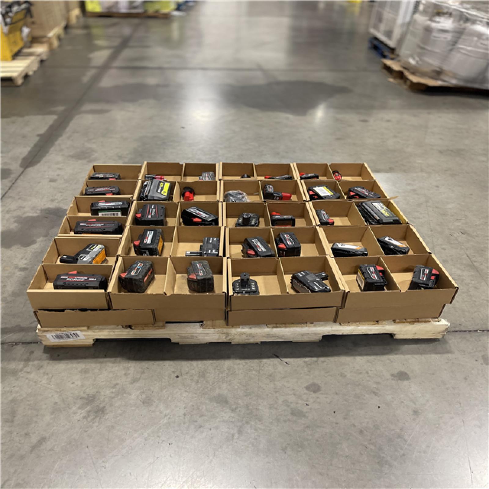 DALLAS LOCATION- AS-IS BATTERY PALLET