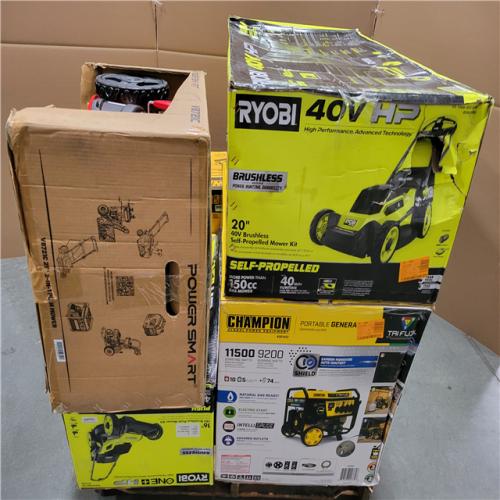 CALIFORNIA AS-IS OUTDOOR POWER EQUIPMENT