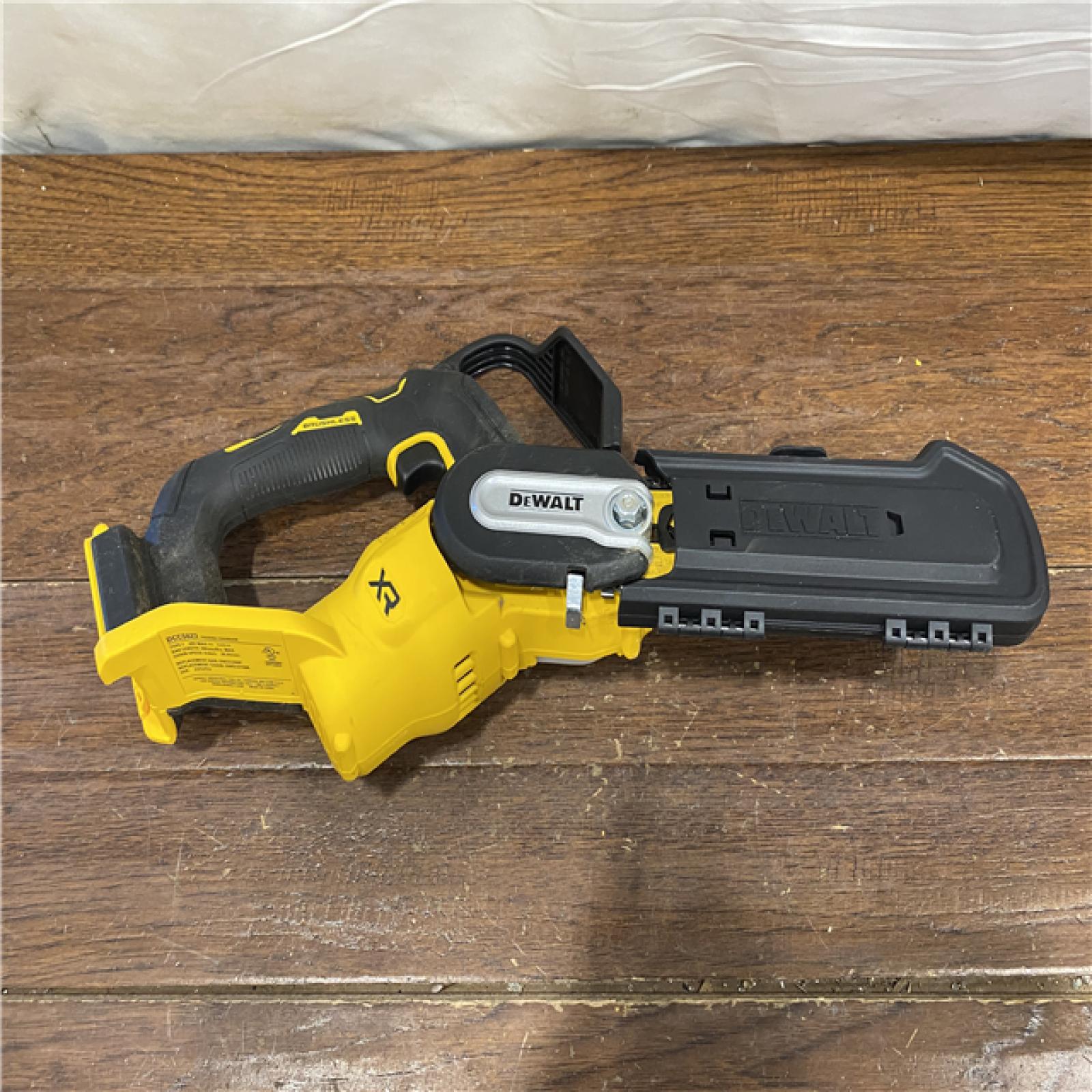 AS-IS 20V MAX 8 in. Brushless Cordless Battery Powered Pruning Chainsaw (Tool Only)