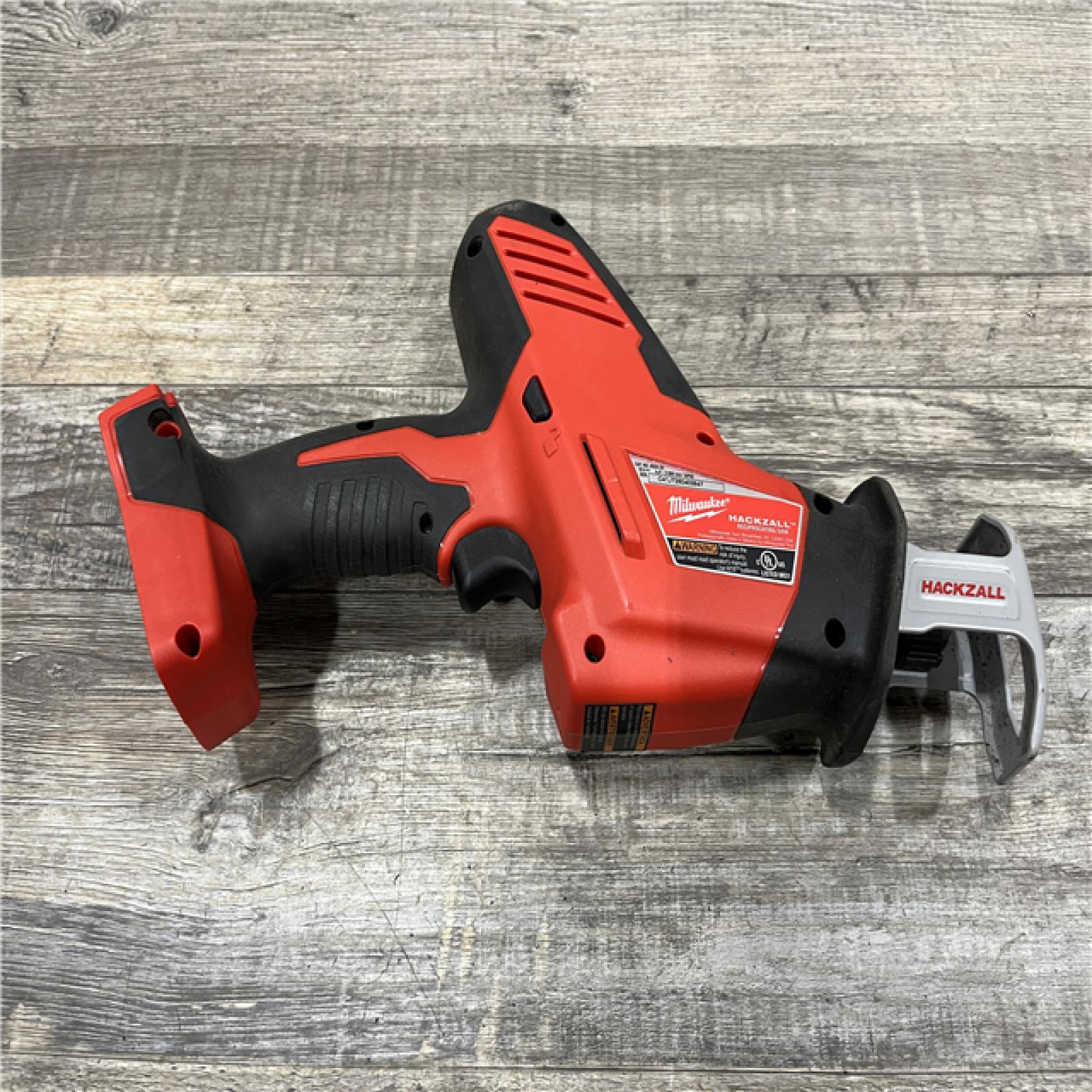 AS-IS Milwaukee 18V Lithium-Ion Cordless HACKZALL Reciprocating Saw (Tool-Only)
