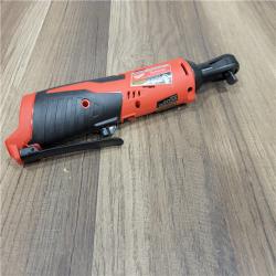 AS-IS  MILWAUKEE 2457-20 .38 in. M12 Cordless Ratchet Only
