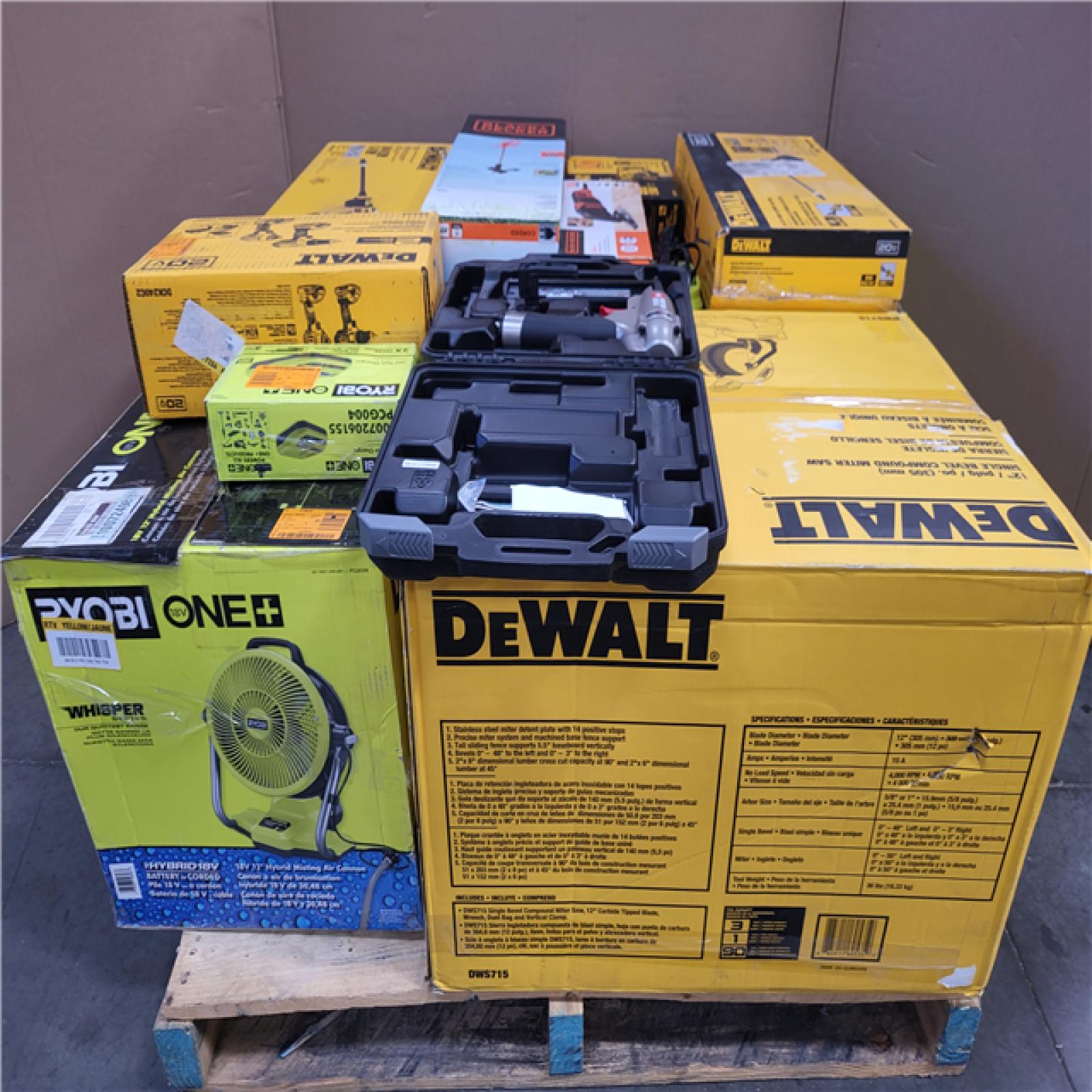 CALIFORNIA AS-IS TOOL PALLET
