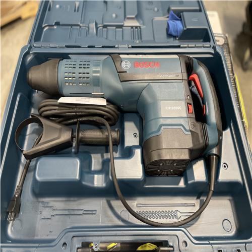 DALLAS LOCATION- AS IS BOSCH 15 Amp 2 in. Corded Variable Speed SDS-Max Concrete/Masonry Rotary Hammer Drill W/ Carrying Case