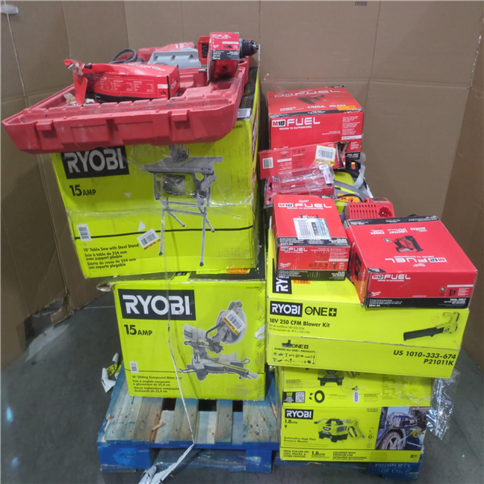 CALIFORNIA AS-IS TOOL PALLET