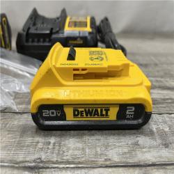 AS-IS DEWALT Atomic 20V Max Lithium-Ion Brushless Cordless Compact 1/4 in. Impact Driver Kit