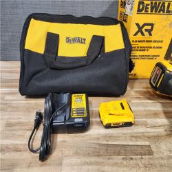 HOUSTON LOCATION - AS - IS DEWALT 20V MAX XR Lithium-Ion Cordless 18-Gauge Narrow Crown Stapler Kit