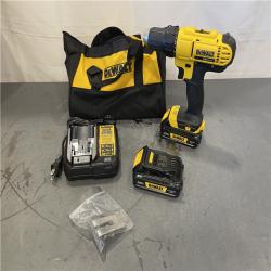 AS-IS - DEWALT 20V MAX Cordless 1/2 in. Drill/Driver Kit