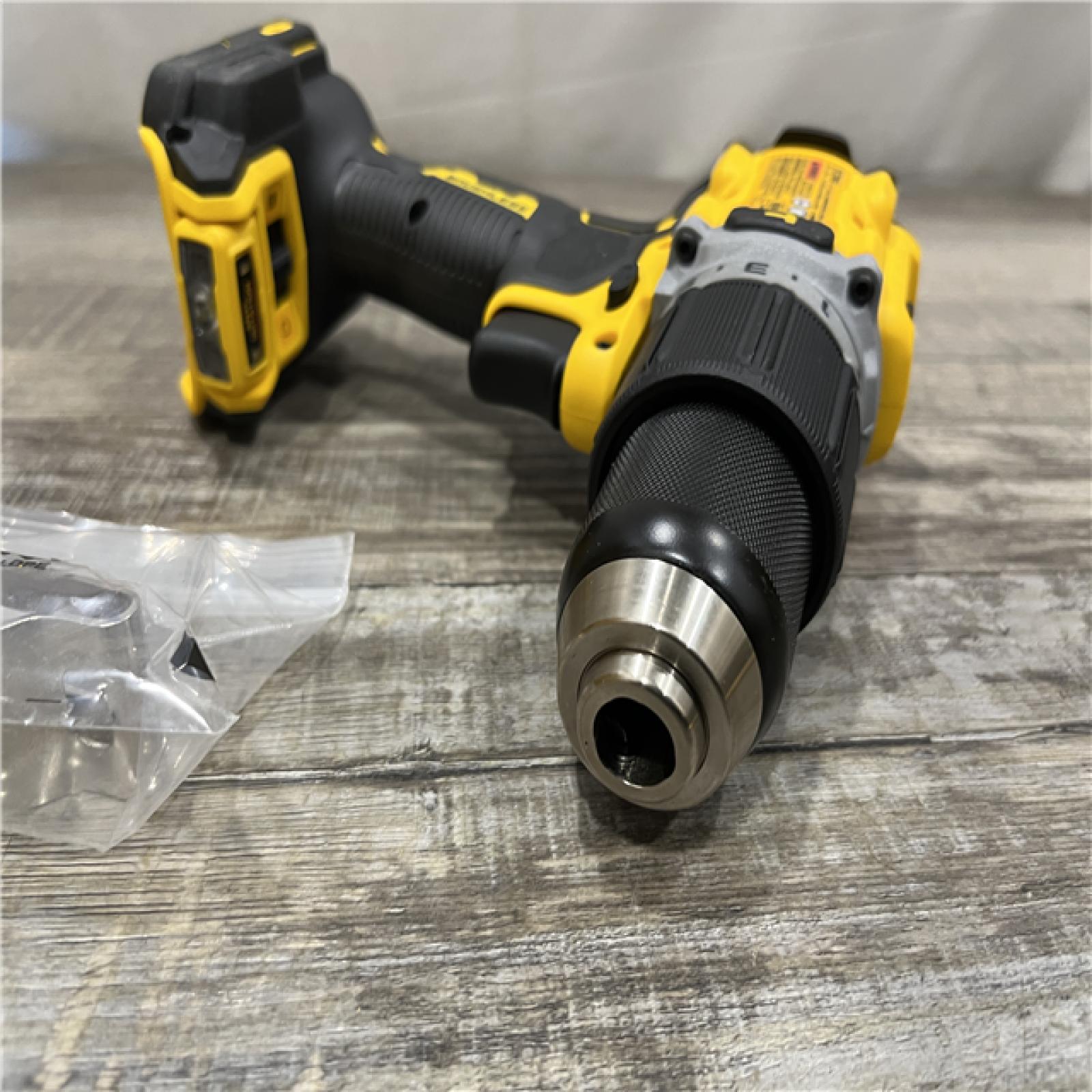 AS-IS DEWALT 20V XR Brushless Cordless 1/2 in. Hammer Drill (Tool-Only)
