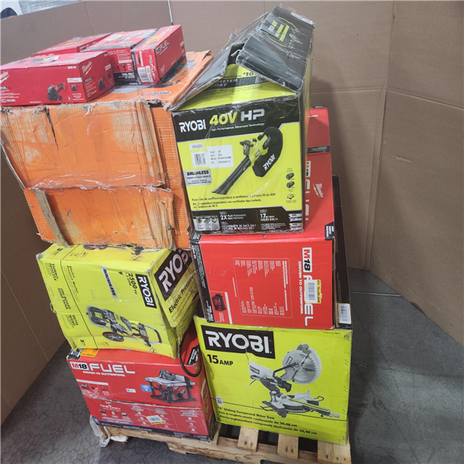 California AS-IS TOOL PALLET