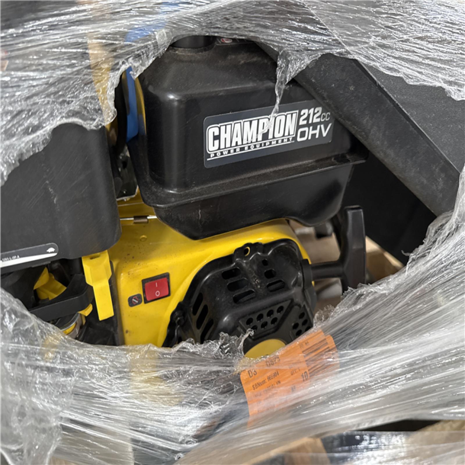 California AS-IS Outdoor Power Equipment