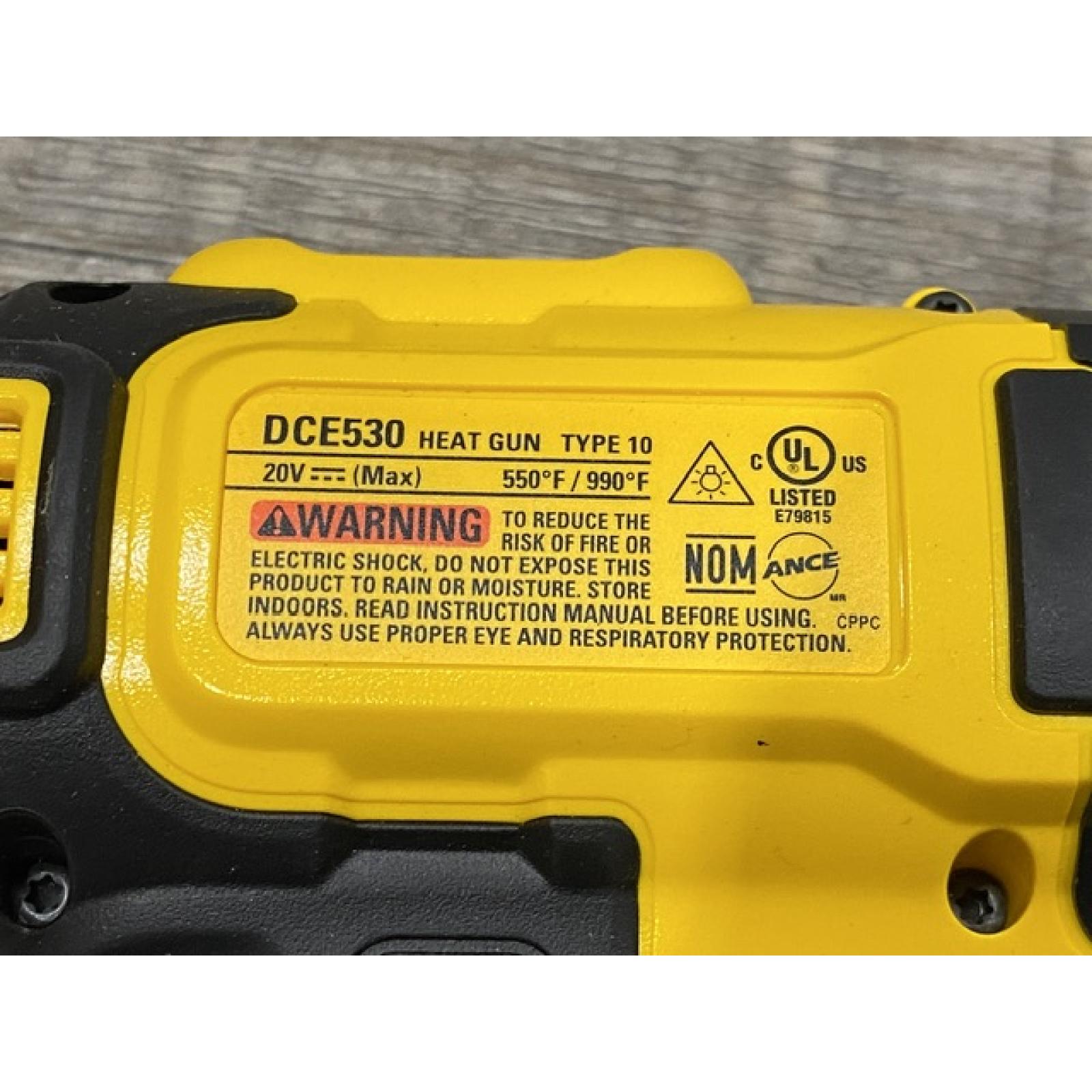 AS-IS DEWALT 20V MAX Cordless Compact Heat Gun (Tool Only)