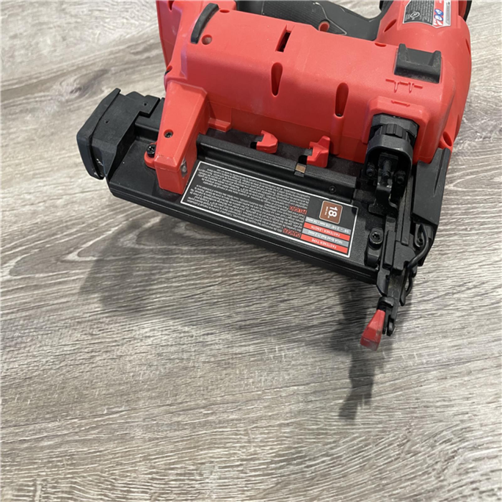 AS-IS Milwaukee FUEL 18-Volt Lithium-Ion Brushless Cordless Gen II 18-Gauge Brad Nailer (Tool-Only)