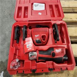 DALLLAS LOCATION - Milwaukee M12 12-Volt Lithium-Ion Force Logic Cordless Press Tool Kit (3 Jaws Included) with Two 1.5 Ah Battery and Hard Case