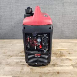 HOUSTON LOCATION - AS-IS 1500-Watt Recoil Start Gasoline Powered Ultra-Light Inverter Generator with 60cc OHV Engine and CO Sensor Shutdown