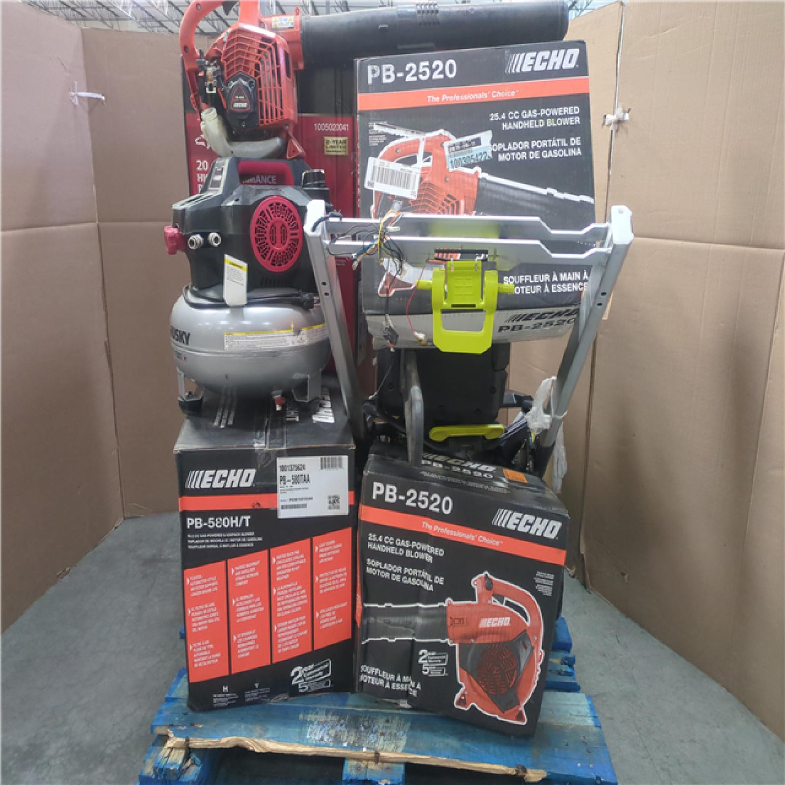 CALIFORNIA AS-IS OUTDOOR POWER EQUIPMENT