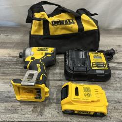AS-IS DEWALT Atomic 20V Max Lithium-Ion Brushless Cordless Compact 1/4 in. Impact Driver Kit