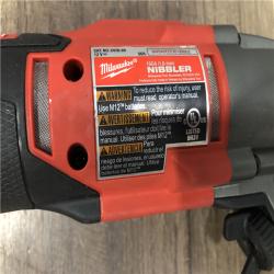 AS-IS Milwaukee FUEL 12-Volt Lithium-Ion Brushless Cordless 16-Gauge Variable Speed Nibbler (Tool-Only)
