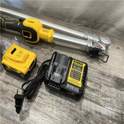 AS-IS DEWALT 20V MAX 14 in. Brushless Cordless Battery Powered Foldable String Trimmer Kit