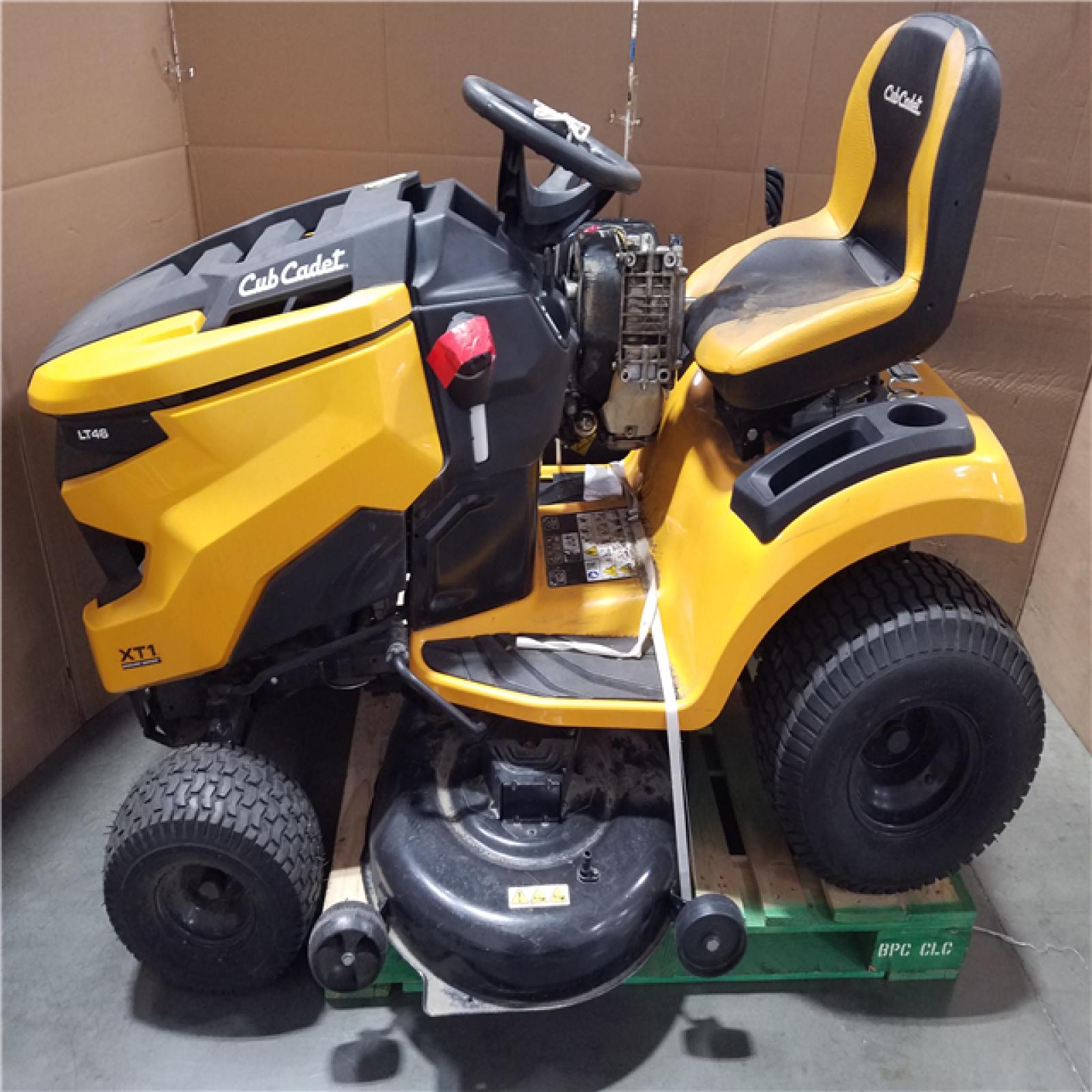 CALIFORNIA AS-IS CUB CADET RIDING MOWER