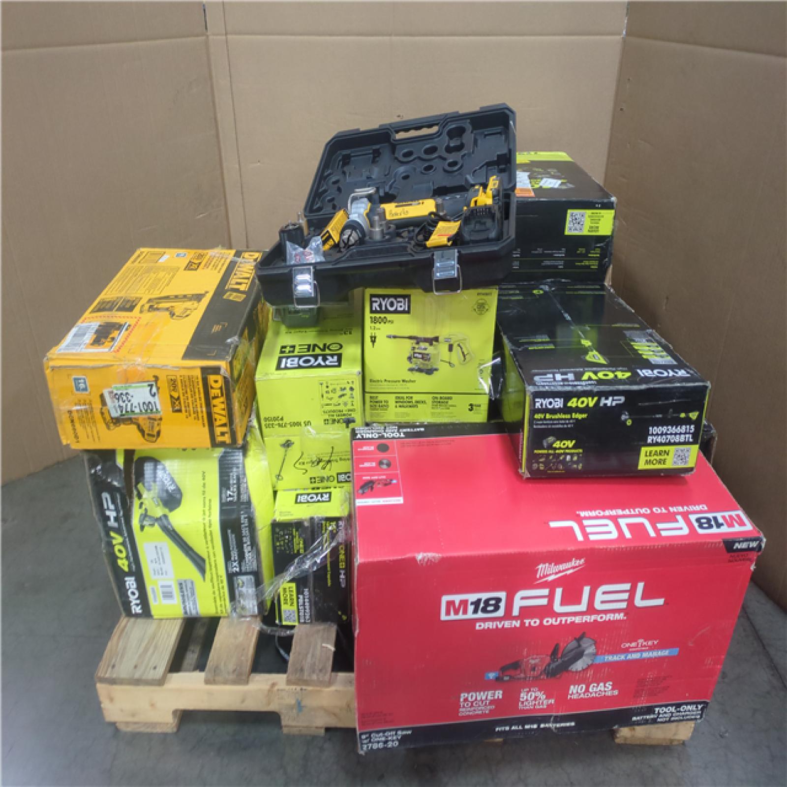 CALIFORNIA AS-IS TOOL PALLET