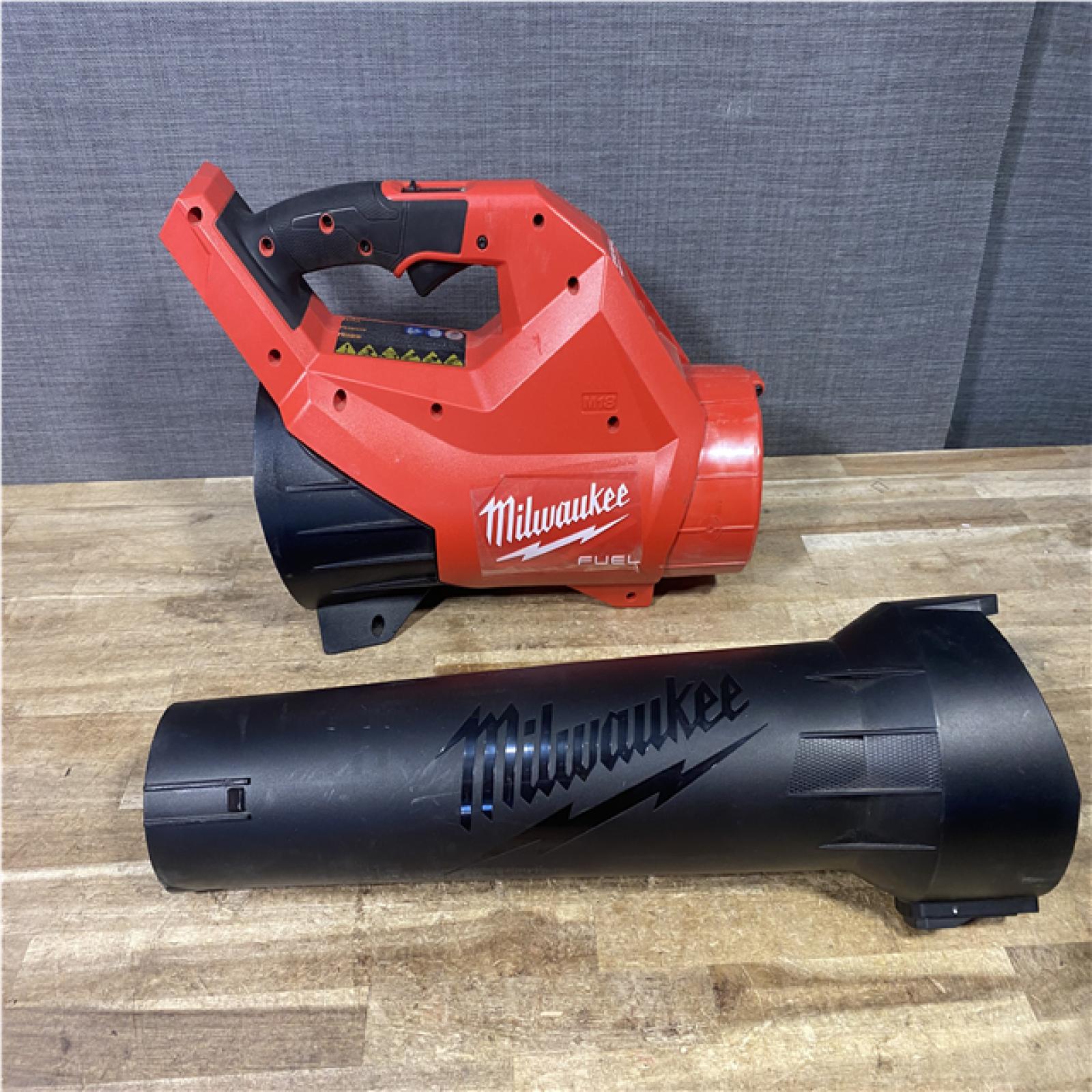 Houston Location AS-IS Milwaukee FUEL 120 MPH 500 CFM 18V Lithium-Ion Brushless Cordless Handheld Blower (Tool-Only)