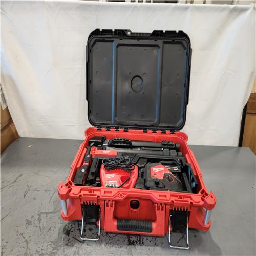 AS-IS- M12 12-Volt Lithium-ion Cordless Green 250 Ft. 3-Plane Laser Level PACKOUT Kit