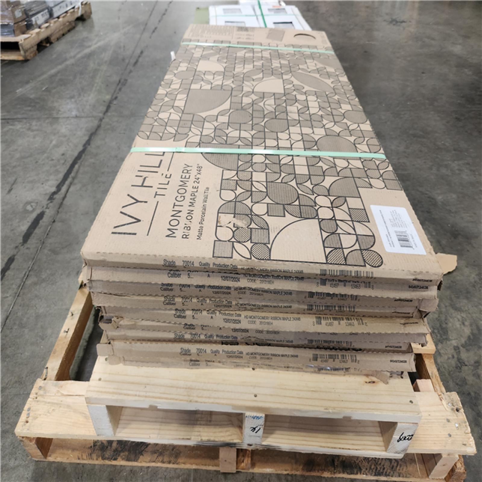 Phoenix Location NEW Ivy Hill Tile Montgomery Ribbon Maple 24 in. x 48 in. Matte Porcelain Floor and Wall Tile (139 sq. ft. /9 Case)