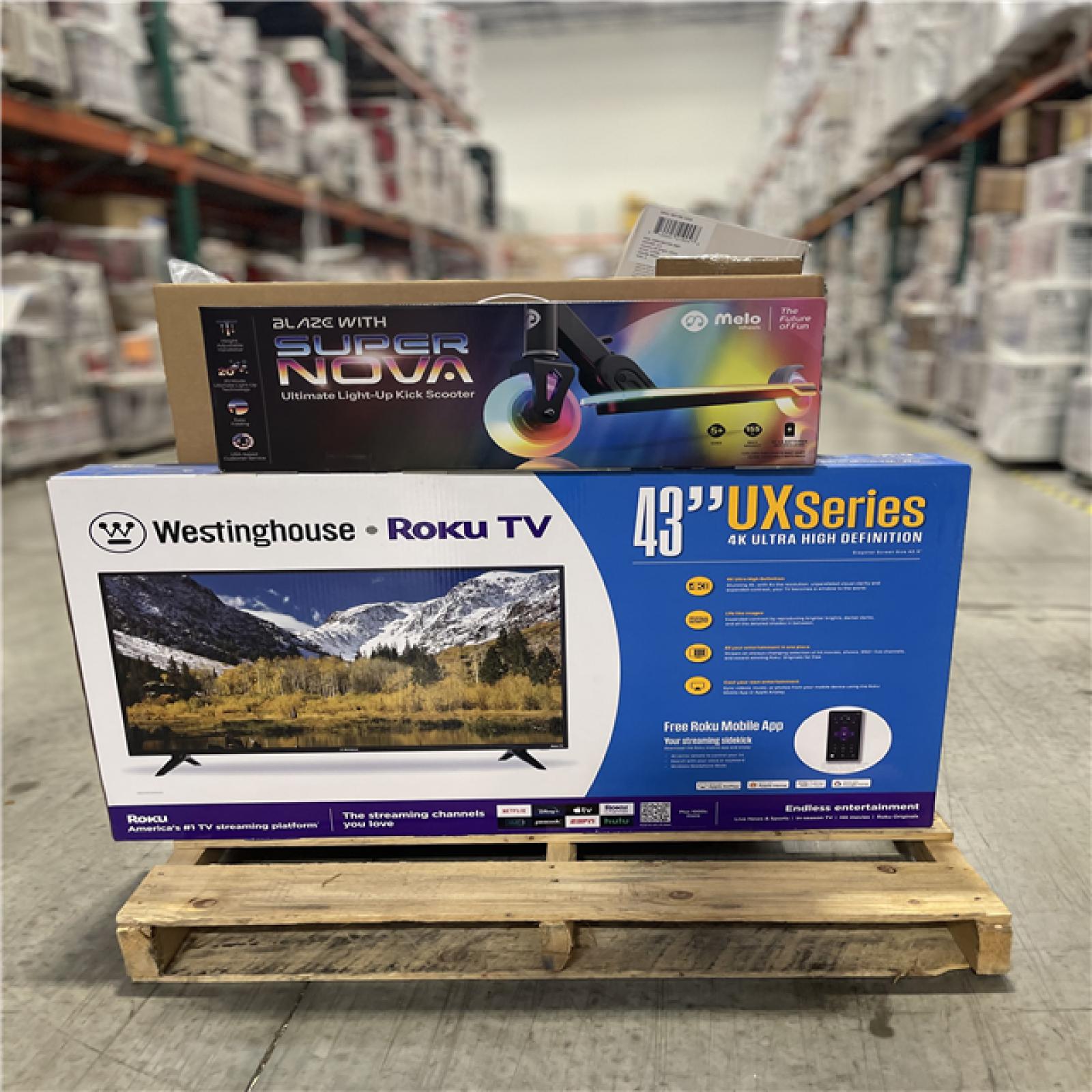 DALLAS LOCATION- NEW!- BULLSEYE MIXED PALLET