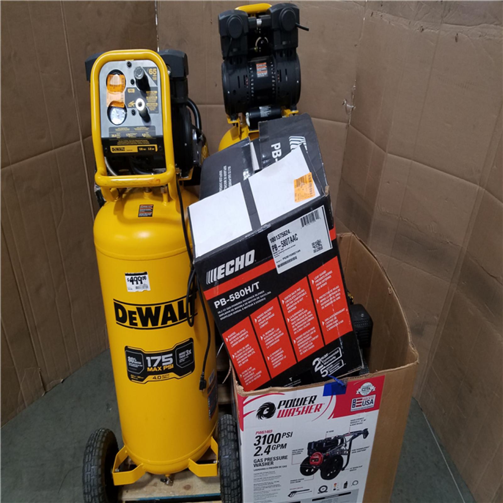 CALIFORNIA AS-IS OUTDOOR POWER EQUIPMENT