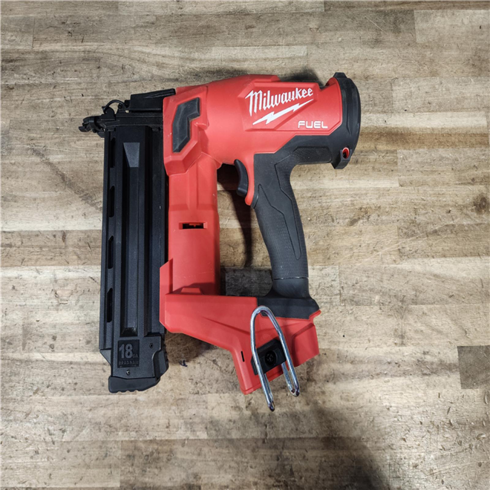 HOUSTON LOCATION - AS-IS Milwaukee FUEL 18-Volt Lithium-Ion Brushless Cordless Gen II 18-Gauge Brad Nailer (Tool-Only)