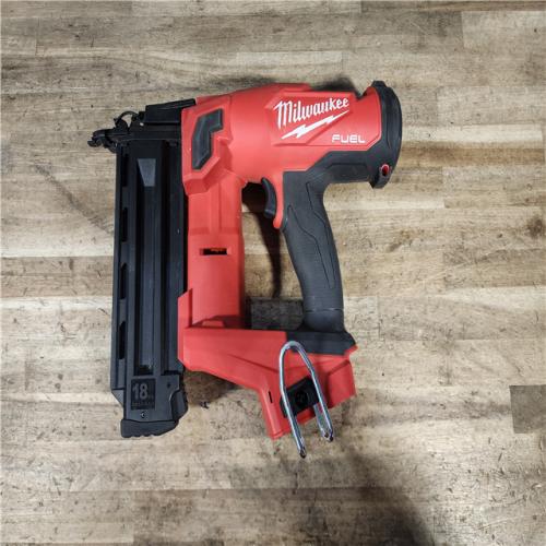 HOUSTON LOCATION - AS-IS Milwaukee FUEL 18-Volt Lithium-Ion Brushless Cordless Gen II 18-Gauge Brad Nailer (Tool-Only)