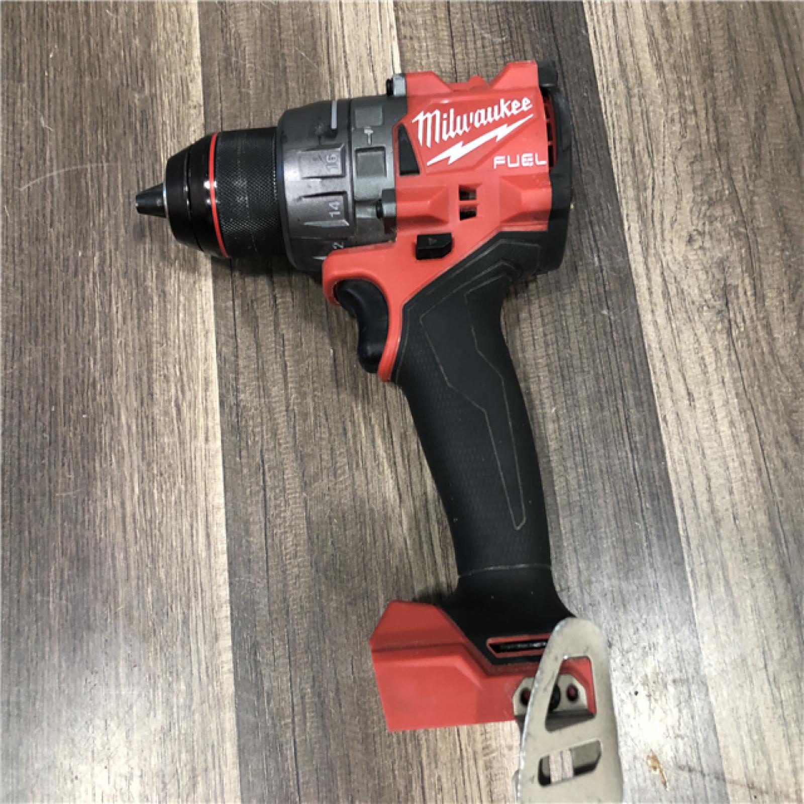 AS-IS Milwaukee FUEL 18V Lithium-Ion Brushless Cordless 1/2 in. Hammer Drill/Driver (Tool-Only)