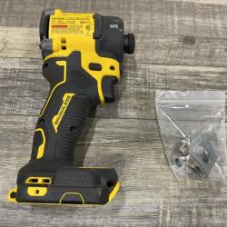AS-IS DEWALT 20V XR Brushless Cordless 1/4 in. Quiet Hydraulic Impact Driver (Tool-Only)