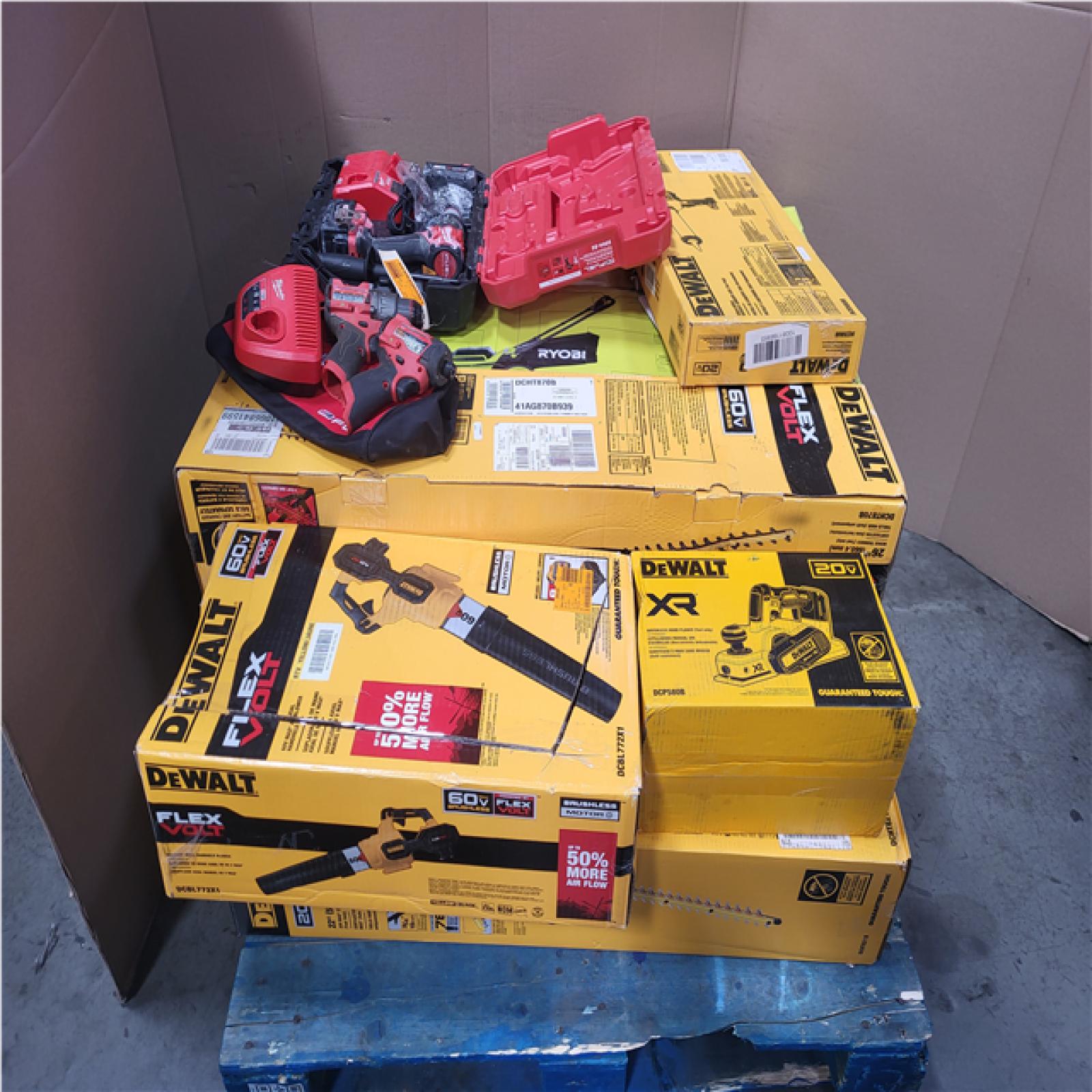 CALIFORNIA AS-IS TOOL PALLET