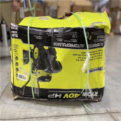 DALLAS LOCATION -RYOBI 40V HP Brushless 18 in. Battery Powered Rear Tine Tiller with (4) 6.0 Ah Batteries and Charger