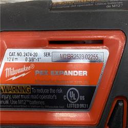 AS-IS Milwaukee 12V Lithium-Ion Cordless PEX Expansion Tool Kit